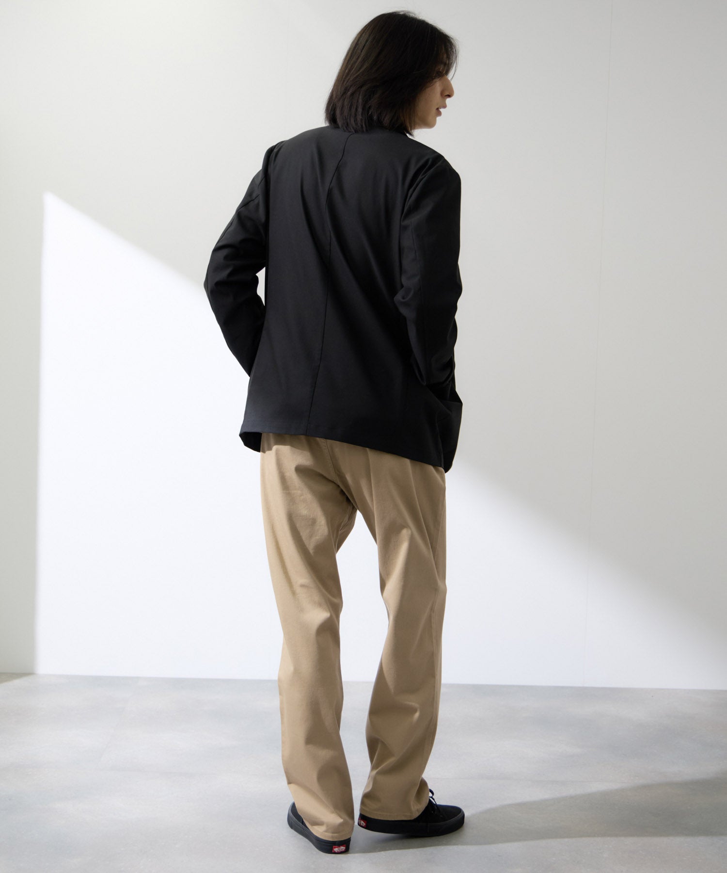 Real Standard マイカラーズ スラッシュポケット チノパンツ メンズ
