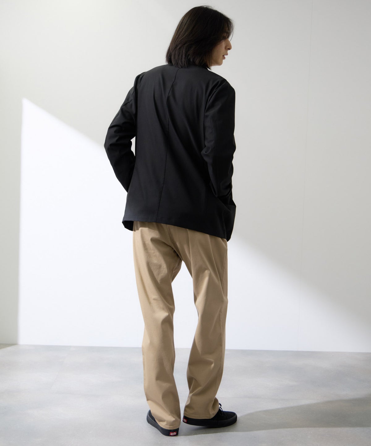 Real Standard マイカラーズ スラッシュポケット チノパンツ メンズ