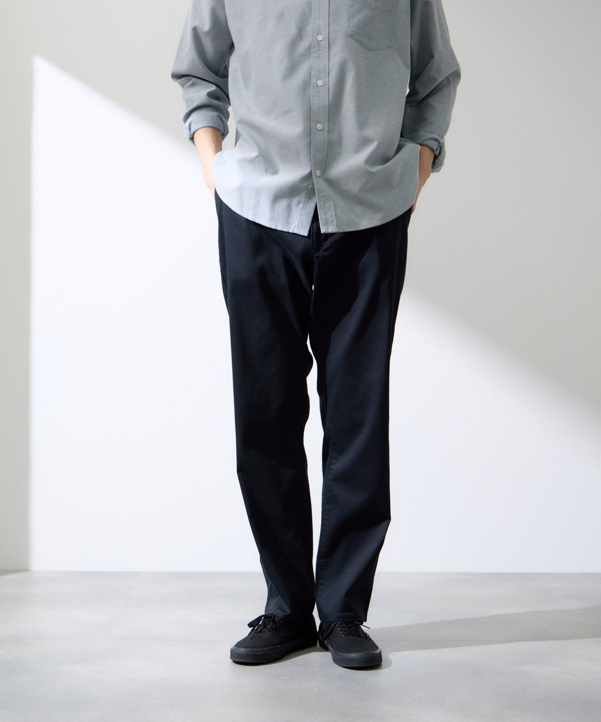 Real Standard マイカラーズ テーパードパンツ メンズ