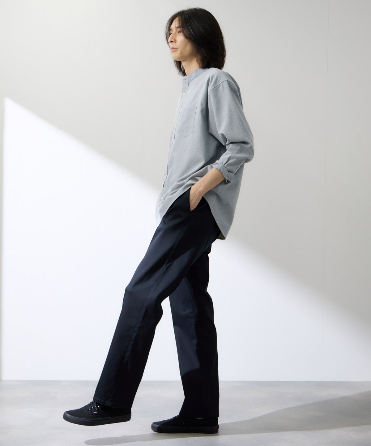 Real Standard マイカラーズ テーパードパンツ メンズ