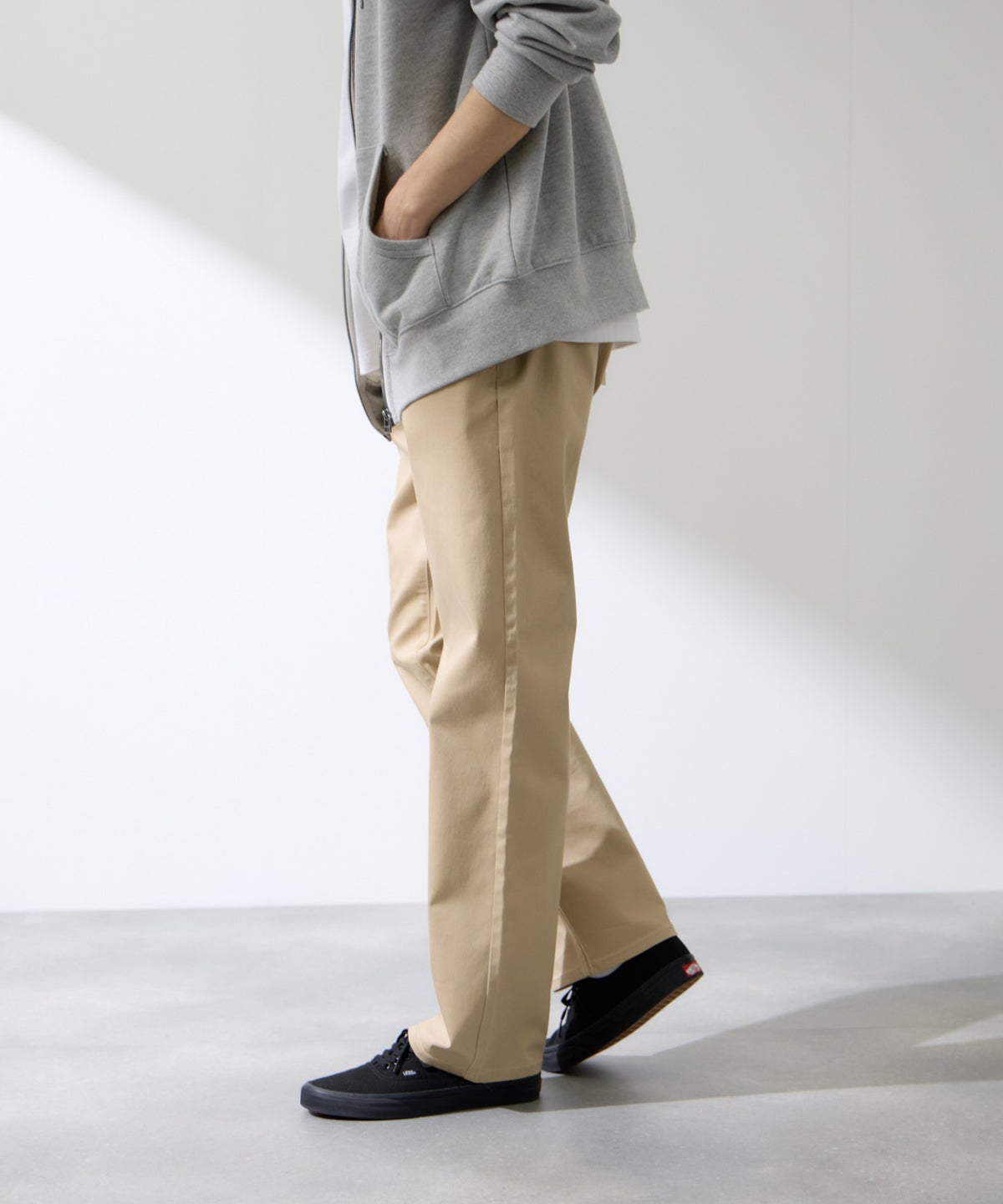 Real Standard マイカラーズ テーパードパンツ メンズ