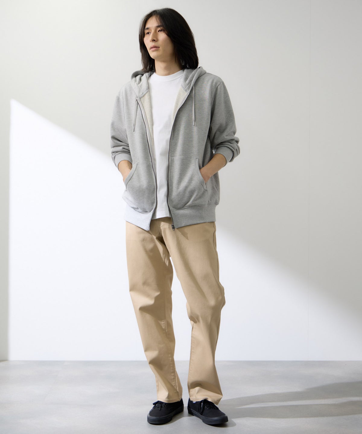 Real Standard マイカラーズ テーパードパンツ メンズ