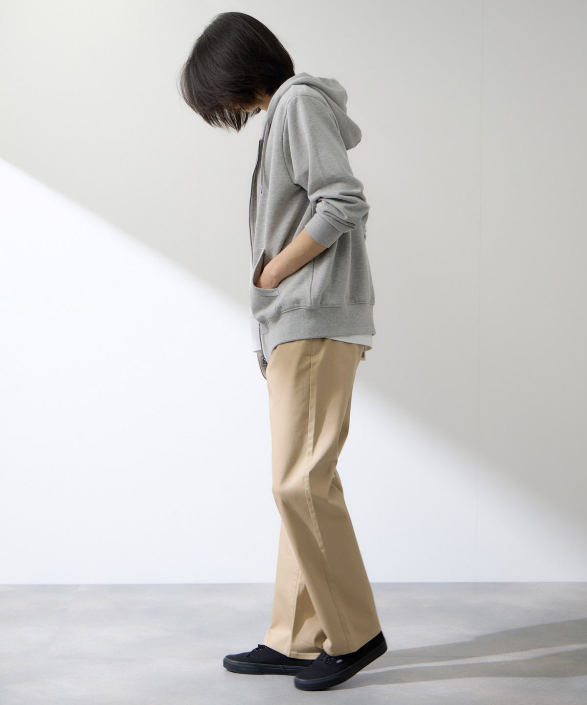 Real Standard マイカラーズ テーパードパンツ メンズ