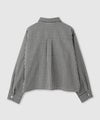 milli de l'air ギンガムチェッククロップドシャツ レディース商品サムネイル-3