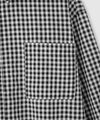 milli de l'air ギンガムチェッククロップドシャツ レディース商品サムネイル-5