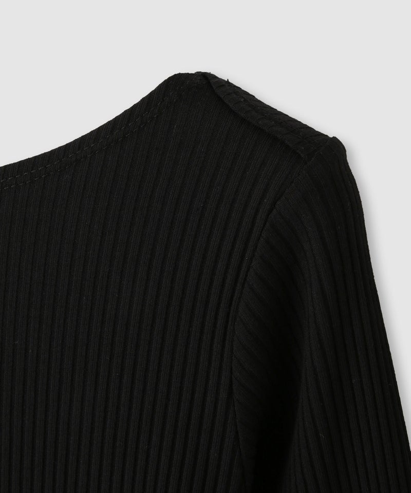 [期間限定価格]milli de l'air  テレコレイヤーボートネックプルオーバー レディース ネコポス 対応商品商品画像-22