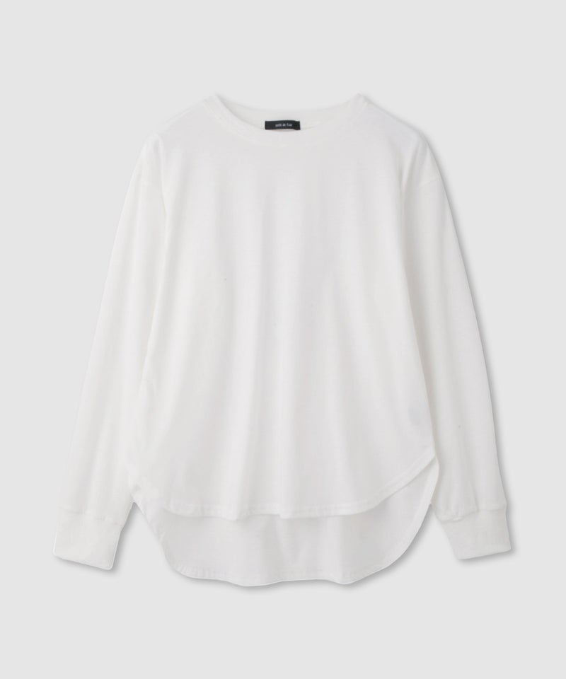 milli de l'air カーブスリットカットソー レディース メール便 対応商品商品画像-1