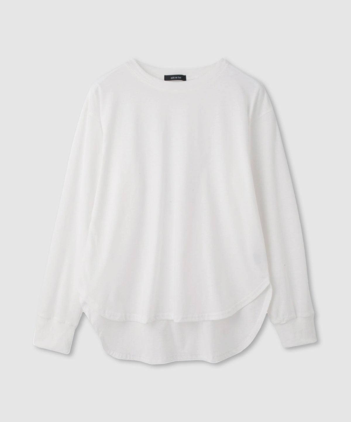 milli de l'air カーブスリットカットソー レディース メール便 対応商品