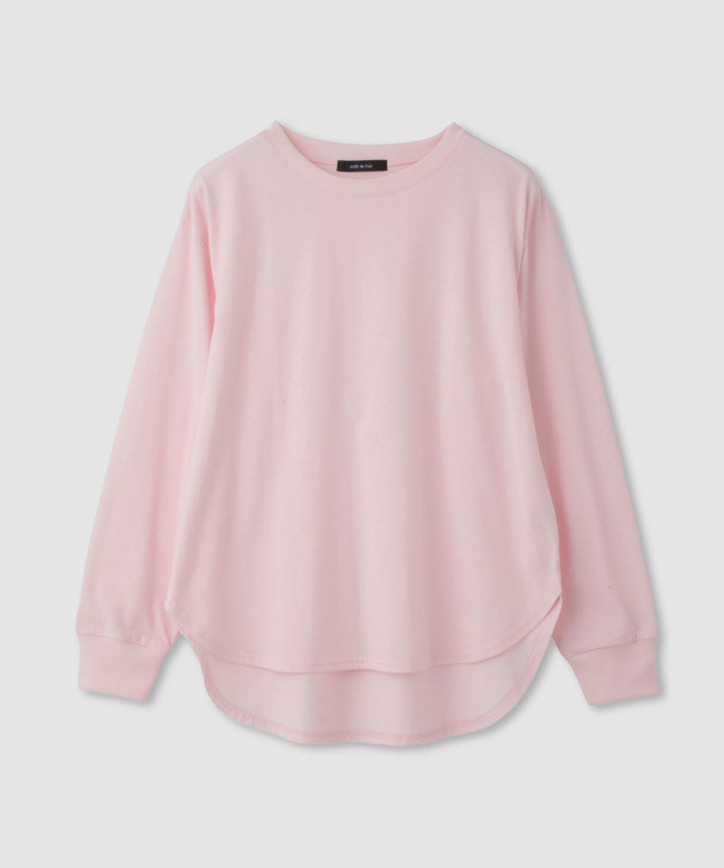 milli de l'air  カーブスリットカットソー レディース メール便 対応商品商品画像-3