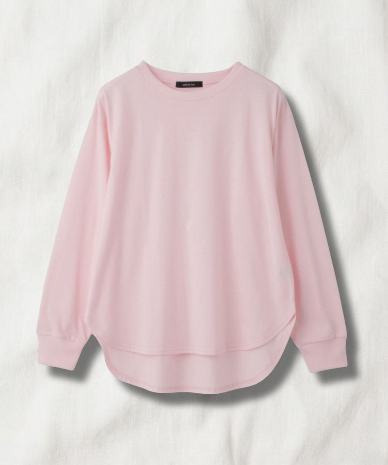 milli de l'air  カーブスリットカットソー レディース メール便 対応商品商品画像-3