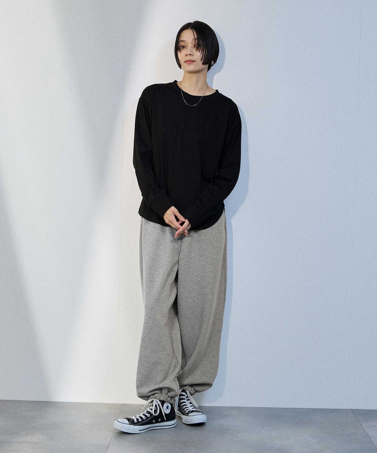 milli de l'air カーブスリットカットソー レディース メール便 対応商品