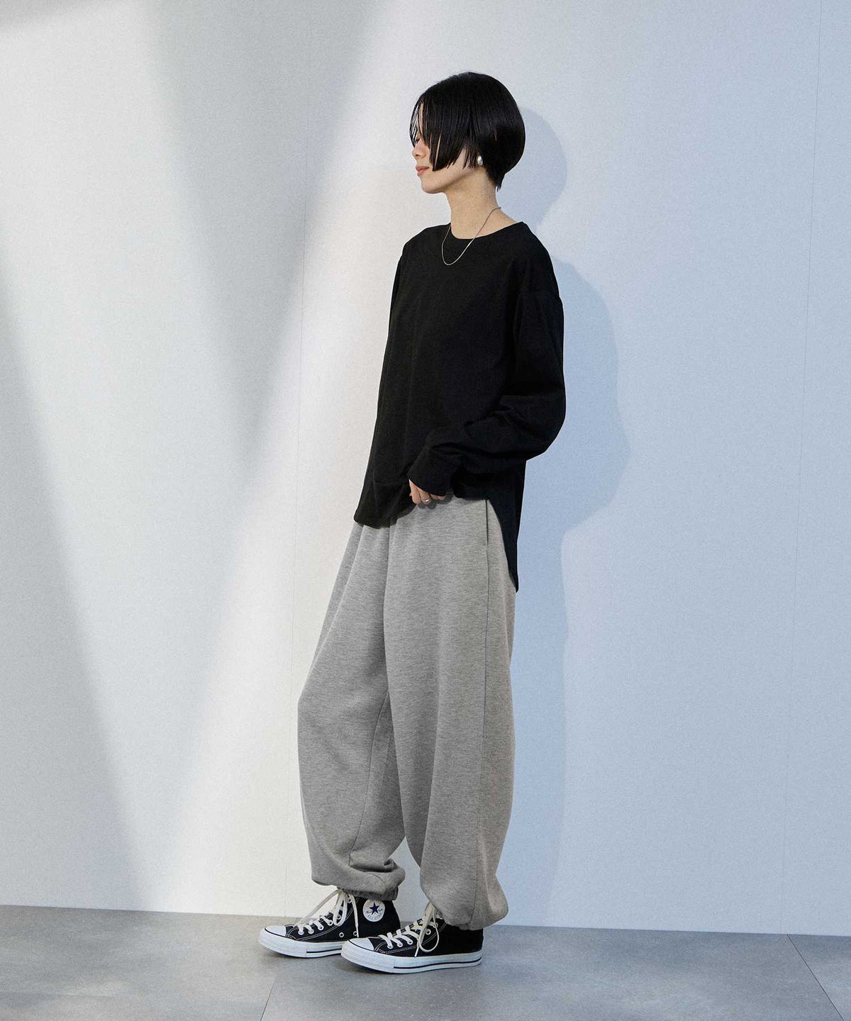 milli de l'air カーブスリットカットソー レディース メール便 対応商品