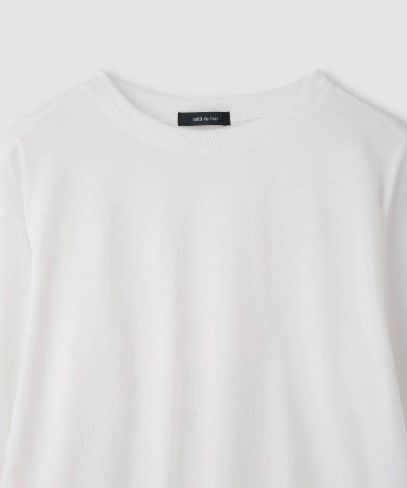 [期間限定価格]milli de l'air  カーブスリットカットソー レディース ネコポス 対応商品商品画像-20