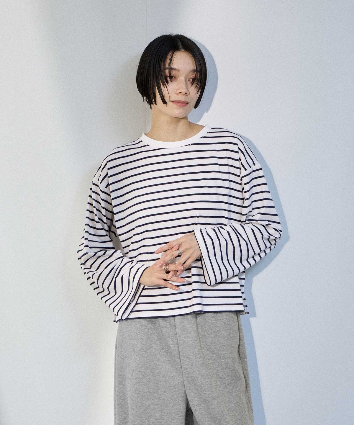 milli de l'air ボクシーフィットカットソー レディース メール便 対応商品