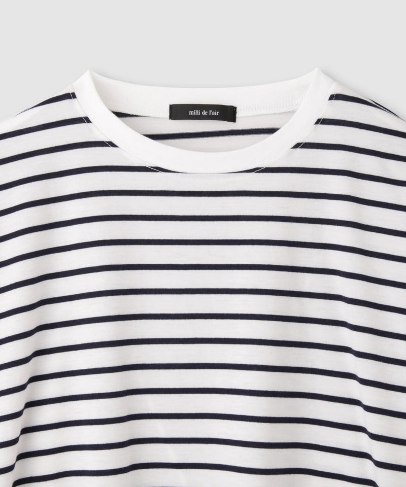 [期間限定価格]milli de l'air  ボクシーフィットカットソー レディース ネコポス 対応商品商品画像-7