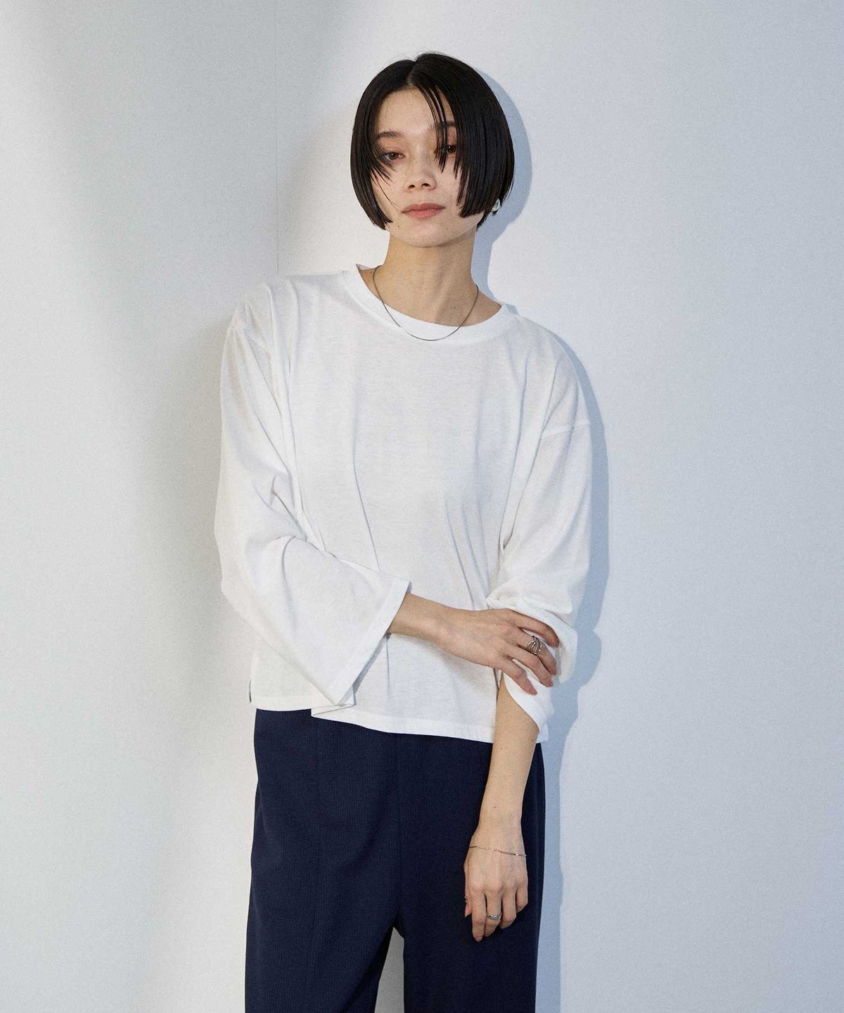 milli de l'air ボクシーフィットカットソー レディース メール便 対応商品