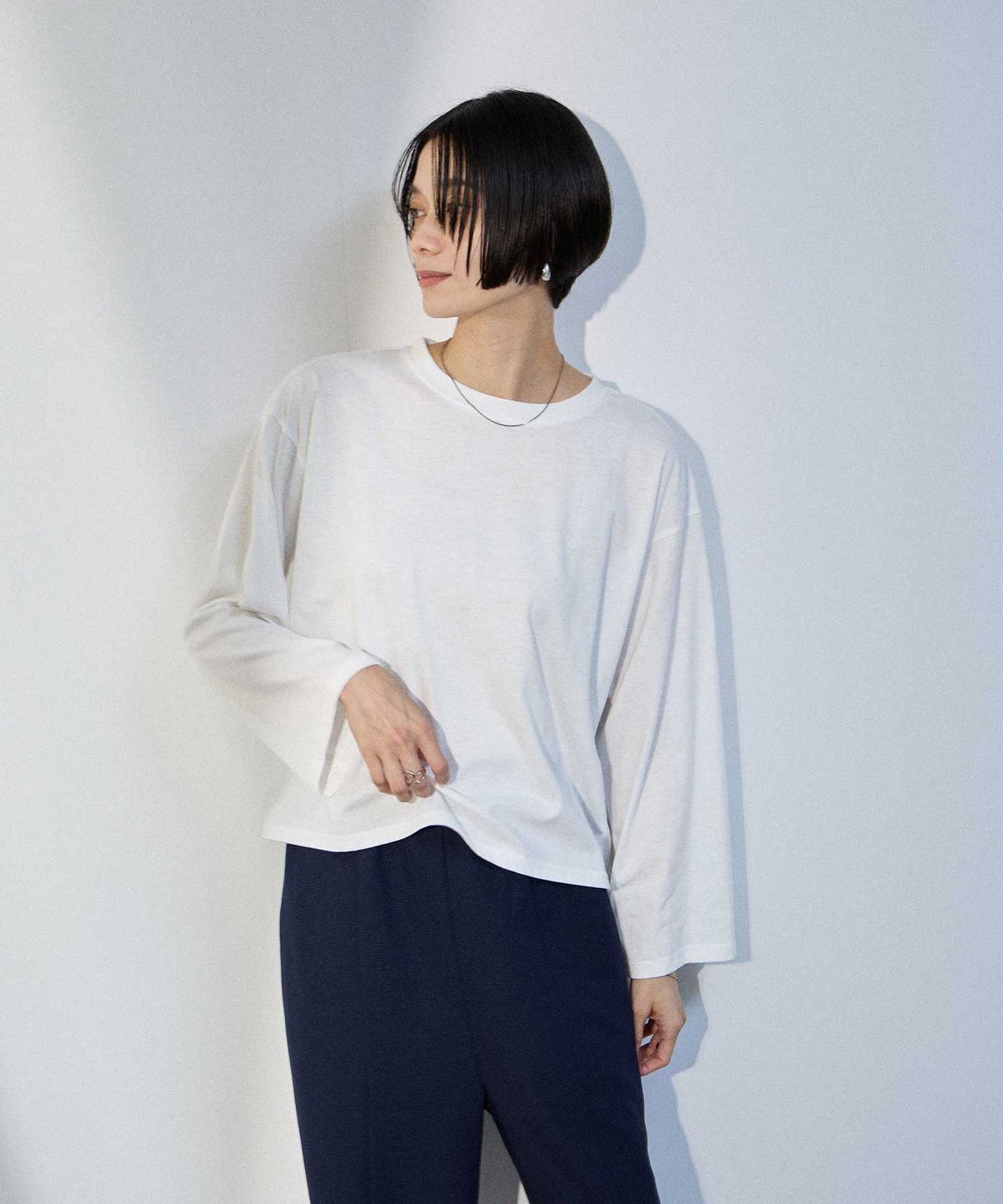 milli de l'air ボクシーフィットカットソー レディース メール便 対応商品