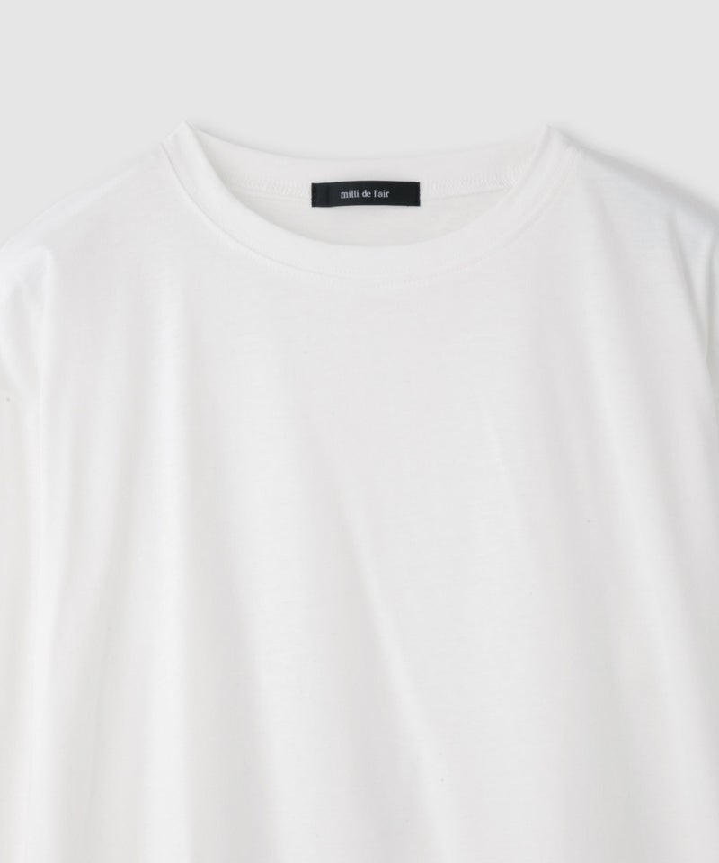 milli de l'air  ボクシーフィットカットソー レディース メール便 対応商品商品画像-4