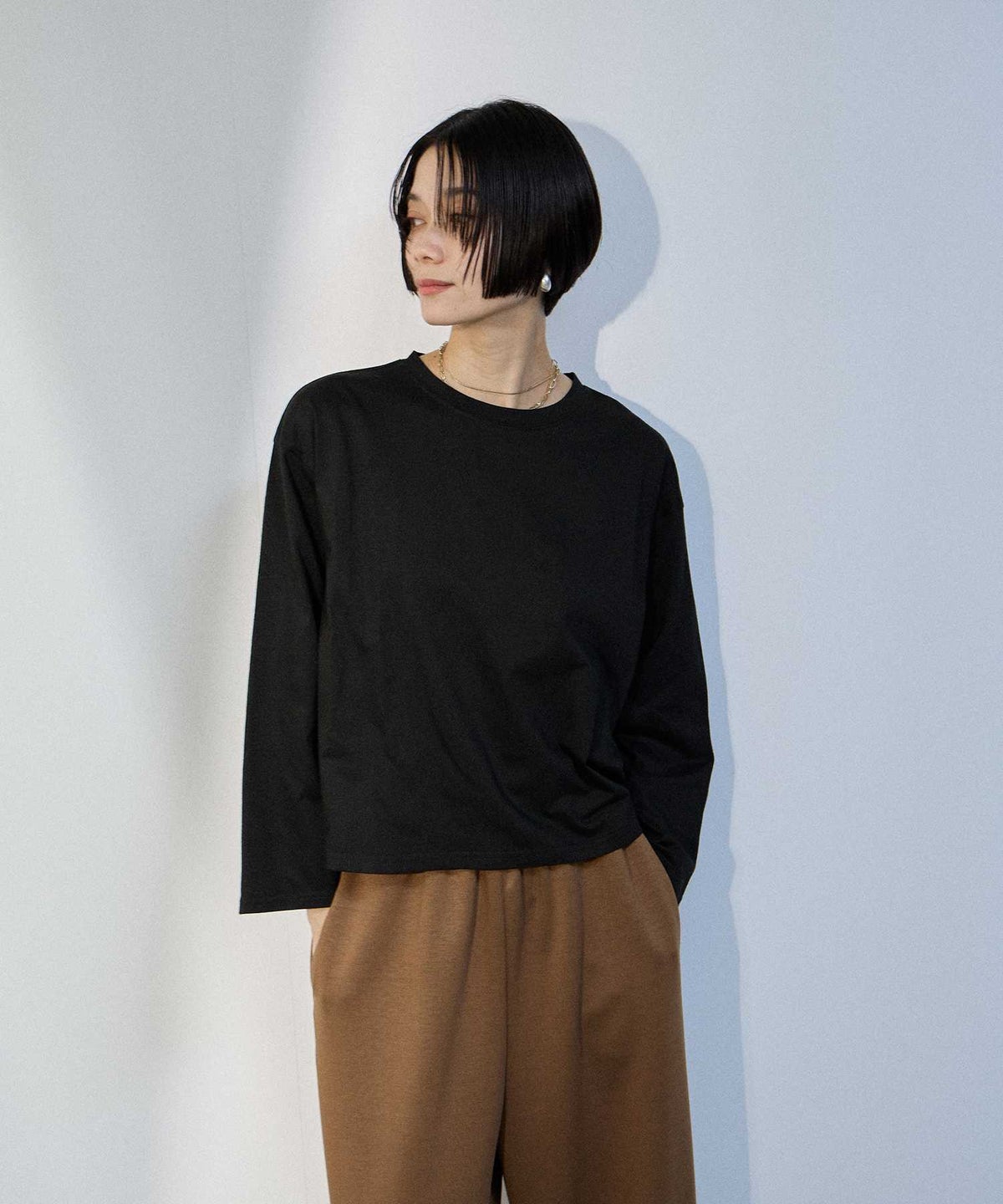 milli de l'air ボクシーフィットカットソー レディース メール便 対応商品