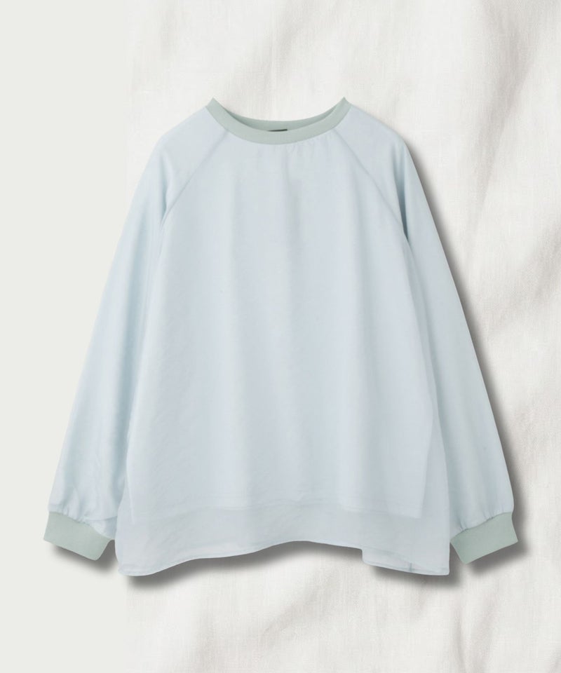 milli de l'air  シアーレイヤードプルオーバー レディース メール便 対応商品商品画像-1