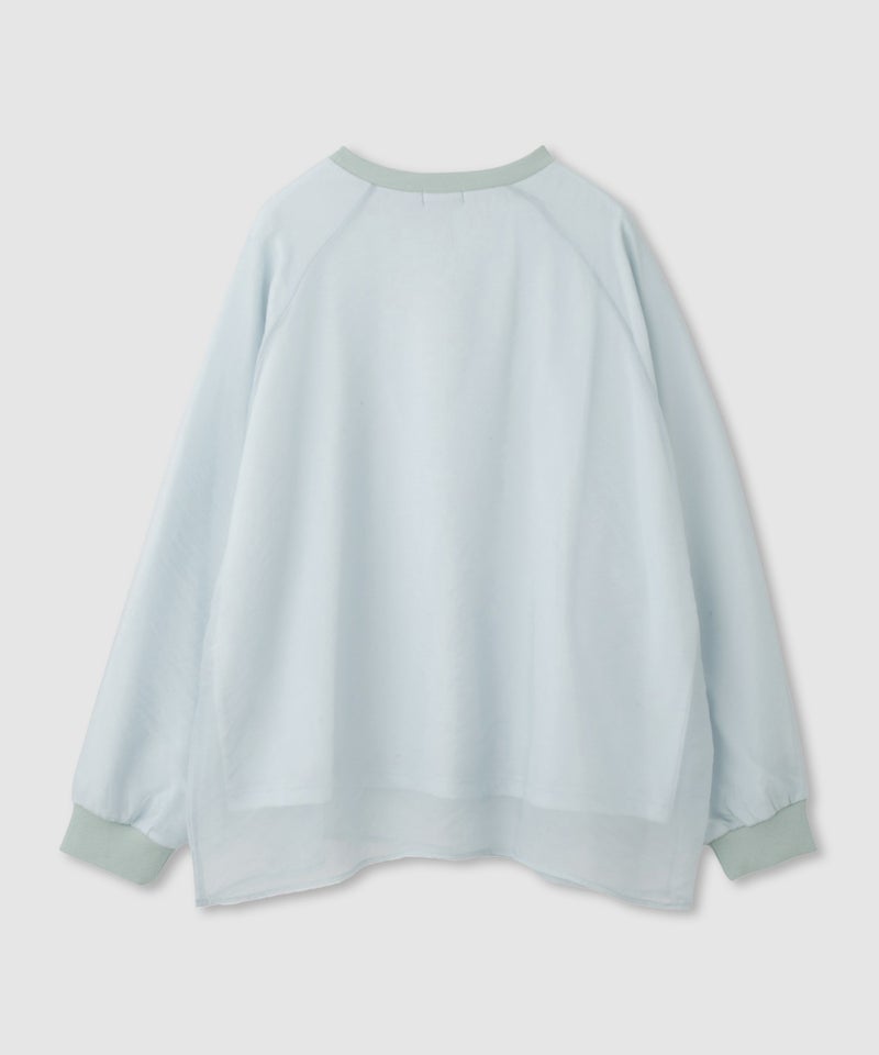 milli de l'air シアーレイヤードプルオーバー レディース メール便 対応商品商品画像-4