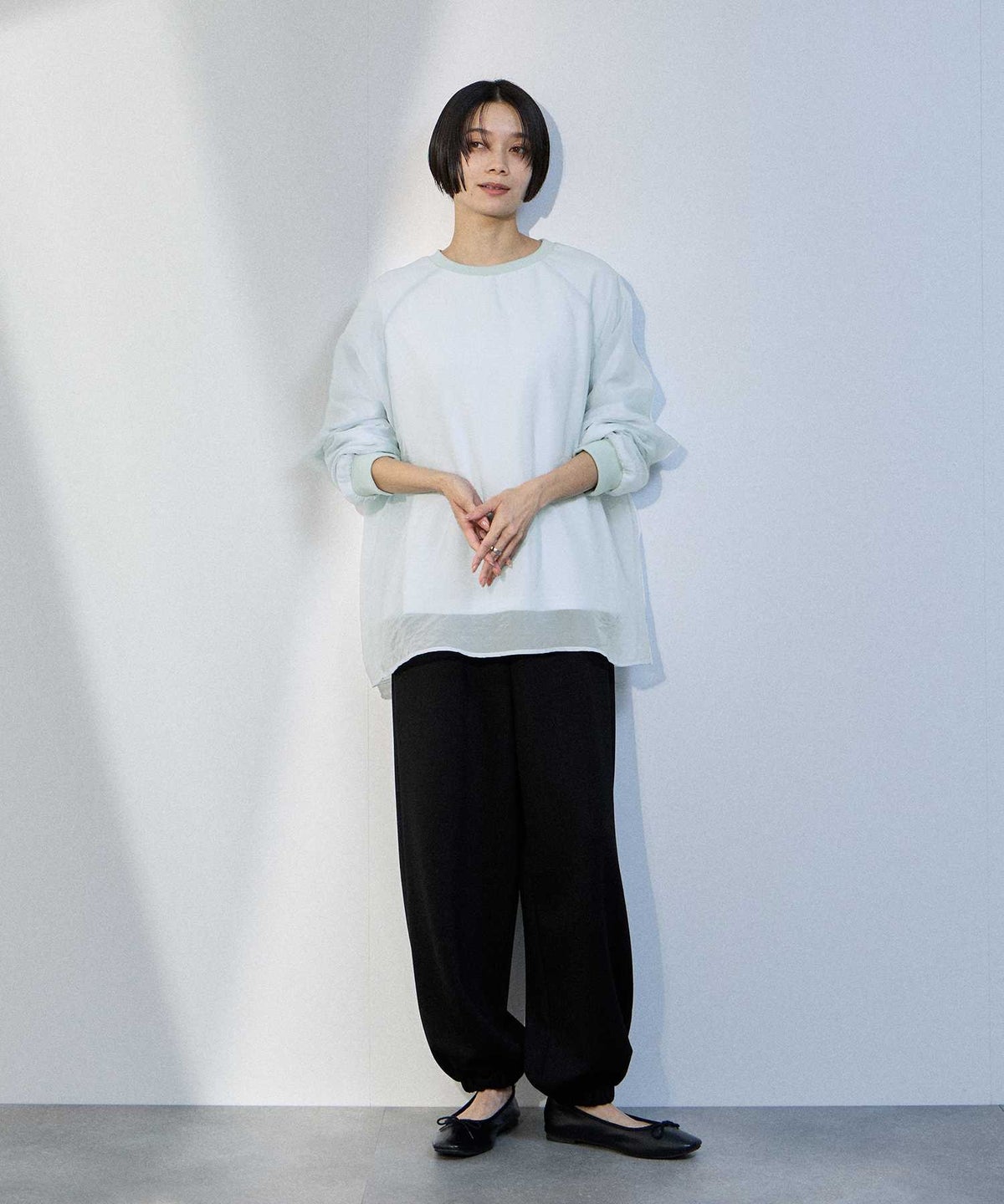 milli de l'air シアーレイヤードプルオーバー レディース メール便 対応商品