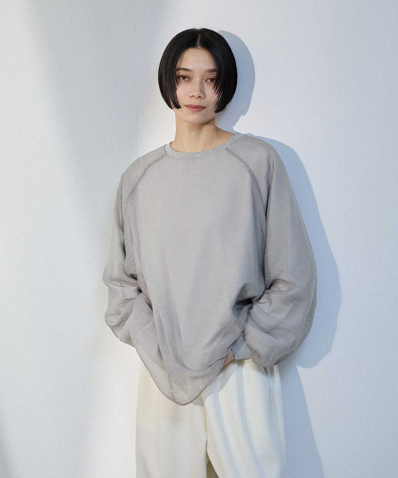 [期間限定価格]milli de l'air  シアーレイヤードプルオーバー レディース ネコポス 対応商品商品画像-11