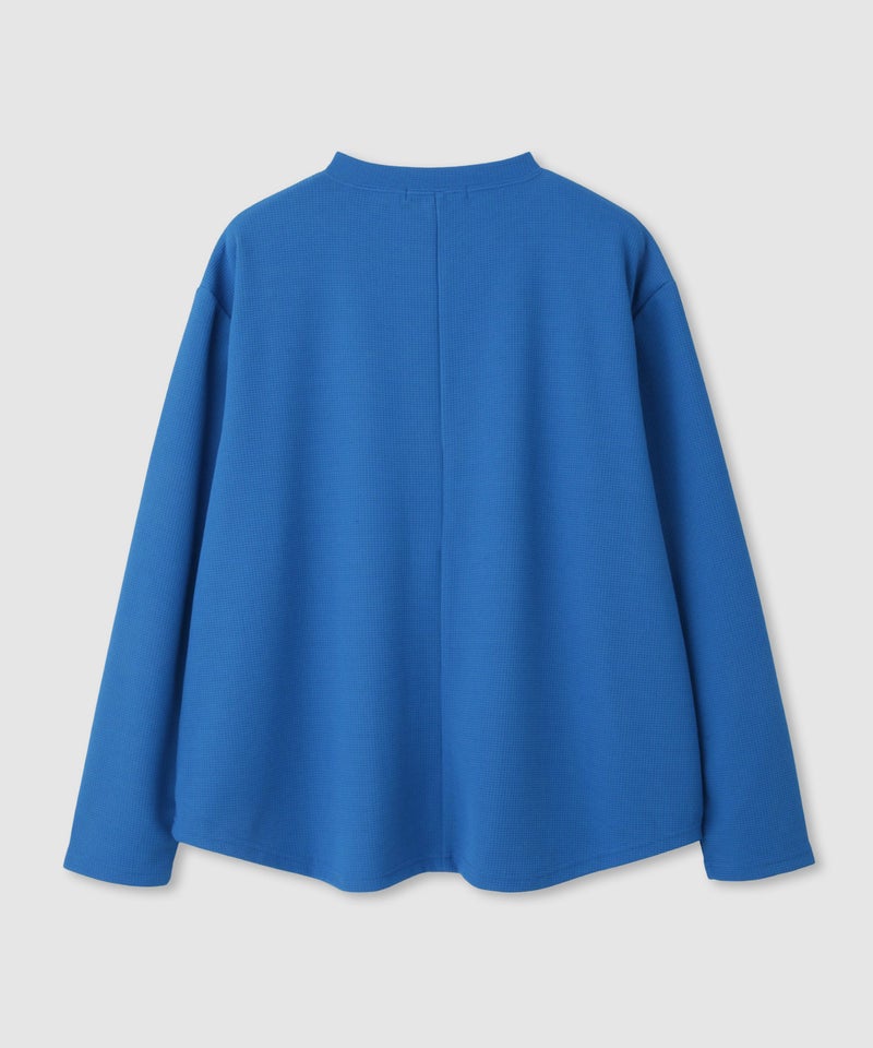 [期間限定価格]milli de l'air  ワッフルヘンリーネックプルオーバー レディース ネコポス 対応商品商品画像-19