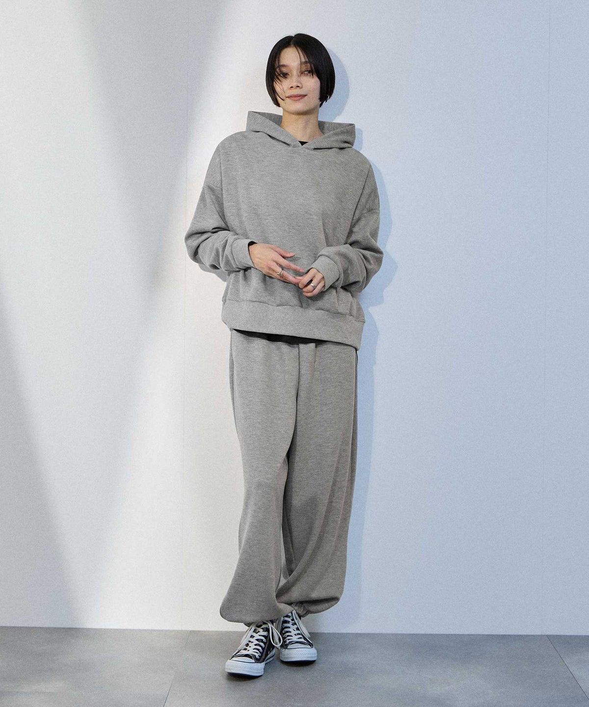 milli de l'air AIRier ライトフーディープルオーバー レディース