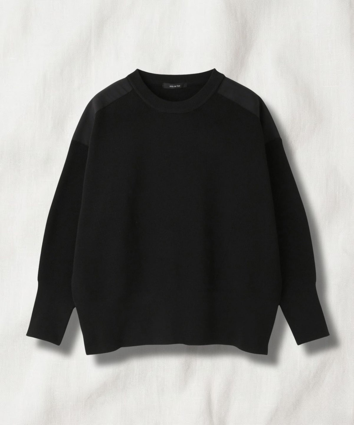 milli de l'air ショルダーアクセントニットプルオーバー レディース