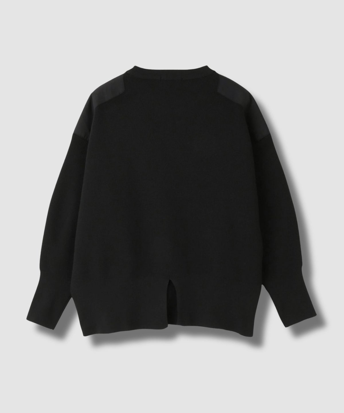 milli de l'air ショルダーアクセントニットプルオーバー レディース