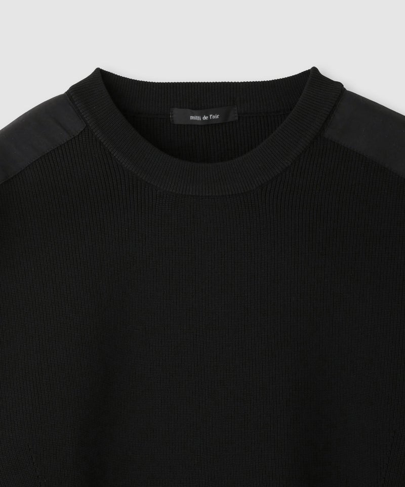 milli de l'air  ショルダーアクセントニットプルオーバー レディース商品画像-5