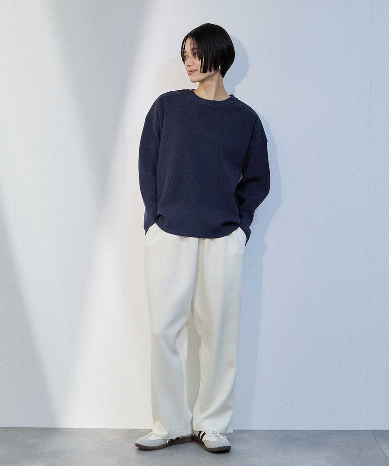 [期間限定価格]milli de l'air  ショルダーアクセントニットプルオーバー レディース商品画像-8