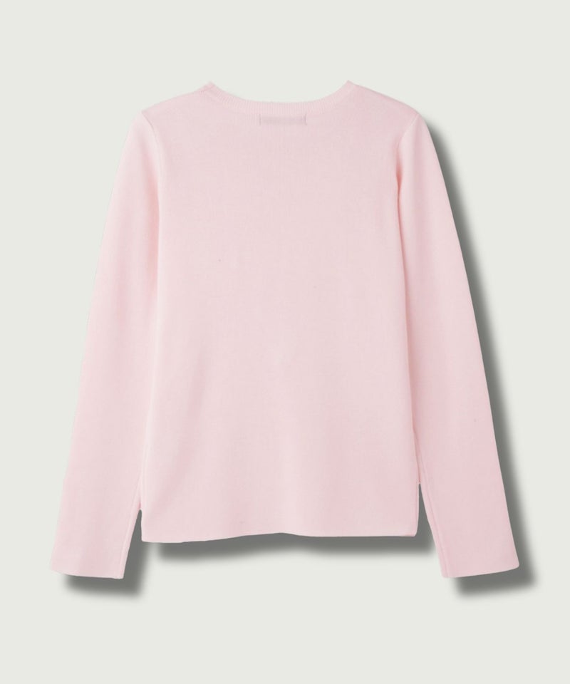 milli de l'air 袖口ボタンリブニットプルオーバー レディース商品画像-5