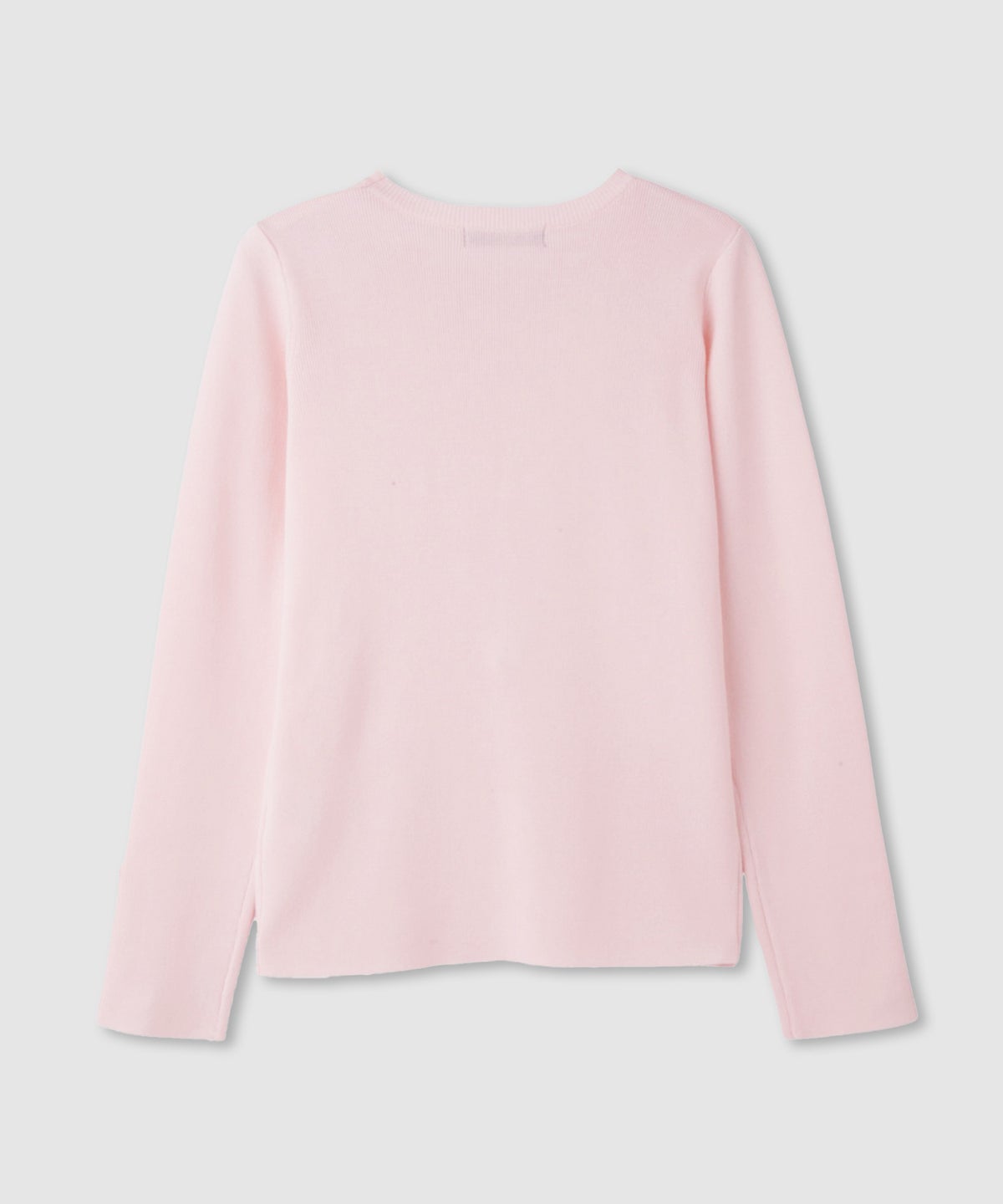 milli de l'air 袖口ボタンリブニットプルオーバー レディース