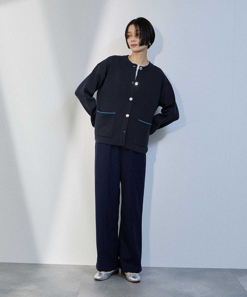 [期間限定価格]milli de l'air  カラーアクセントニットジャケット レディース商品画像-14