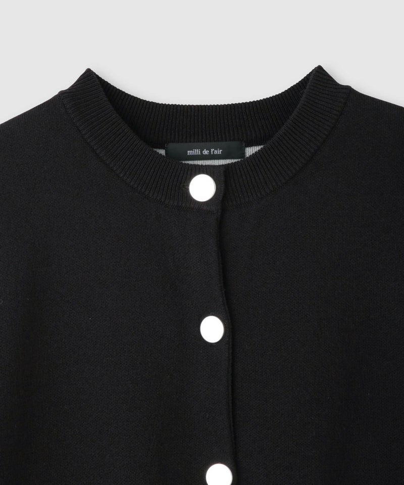 milli de l'air カラーアクセントニットジャケット レディース商品画像-20