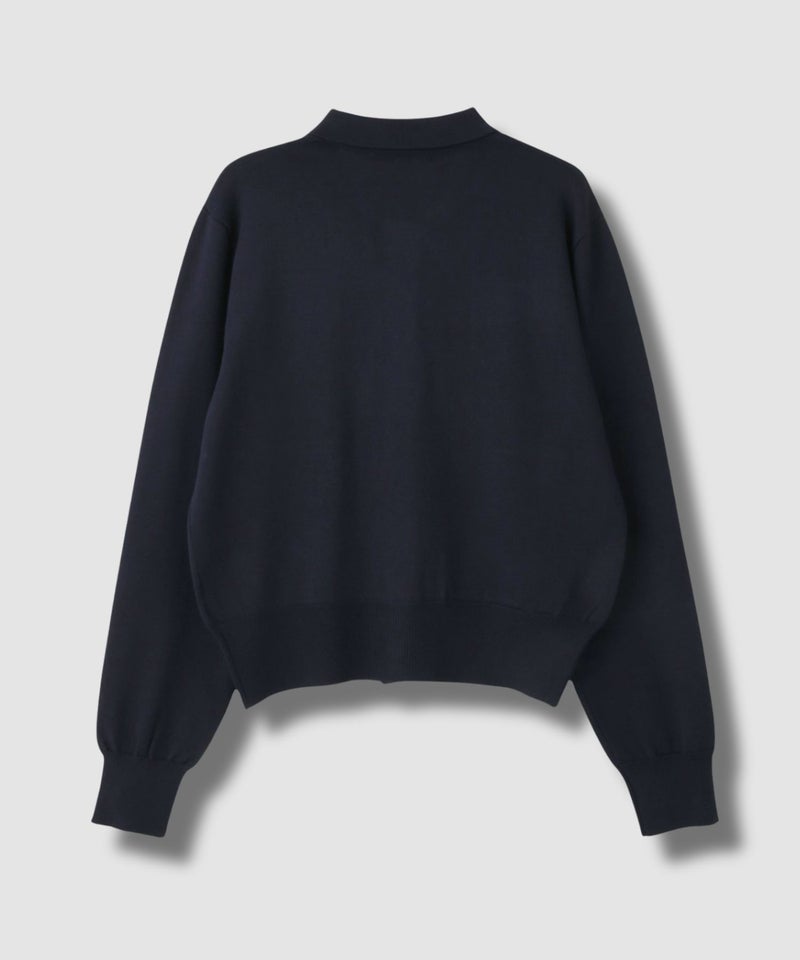 milli de l'air ポケット付きポロカーディガン レディース商品画像-5