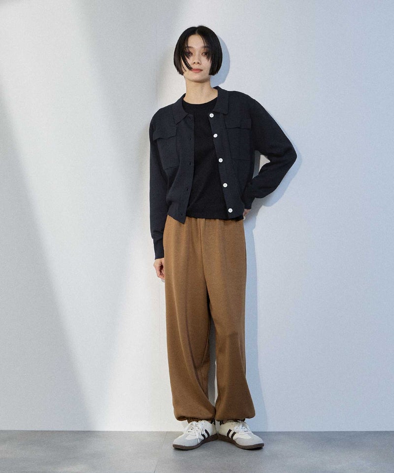 [期間限定価格]milli de l'air  ポケット付きポロカーディガン レディース商品画像-7