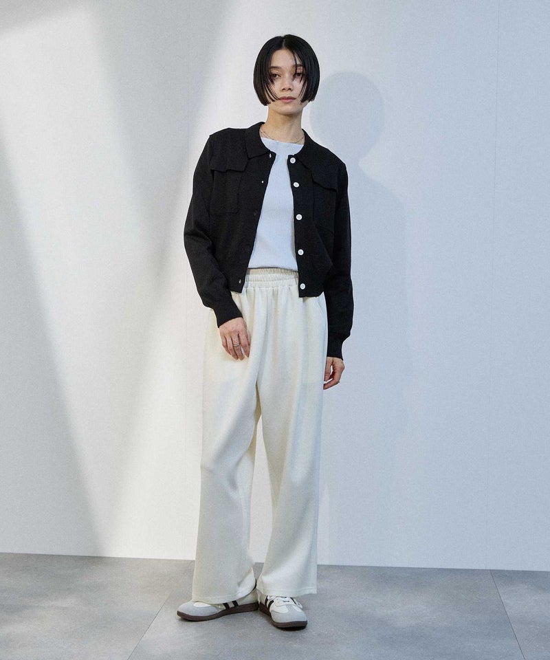 [期間限定価格]milli de l'air  ポケット付きポロカーディガン レディース商品画像-13