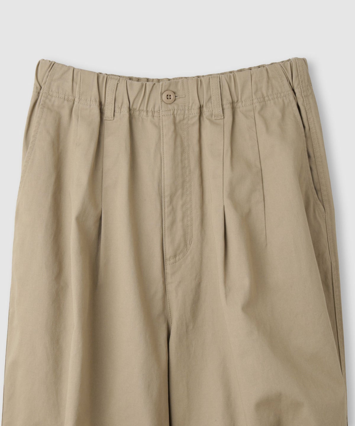 NAVY ワイドタックチノパンツ レディース