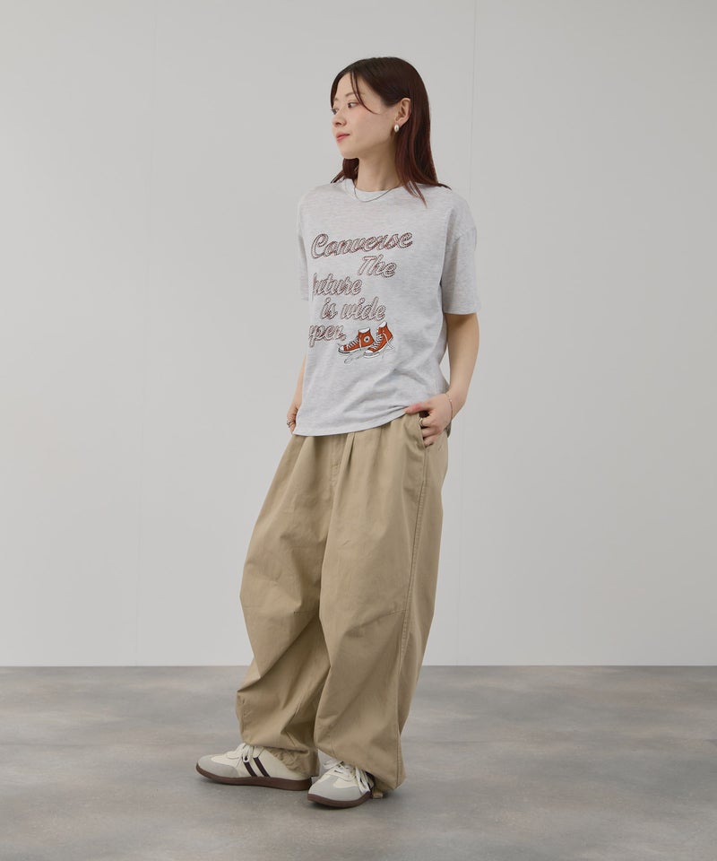 NAVY  ワイドタックチノパンツ レディース商品画像-6