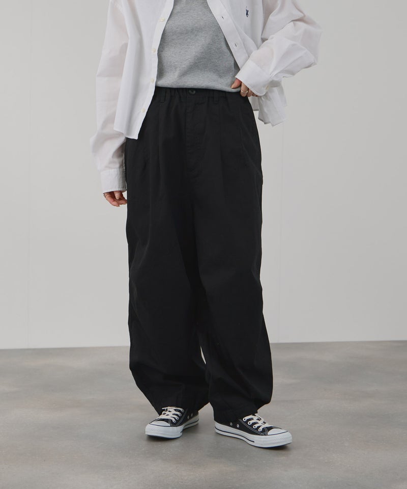 NAVY ワイドタックチノパンツ レディース商品画像-7