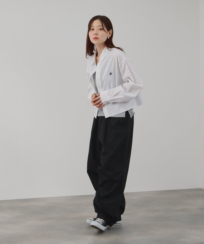 NAVY ワイドタックチノパンツ レディース商品画像-10