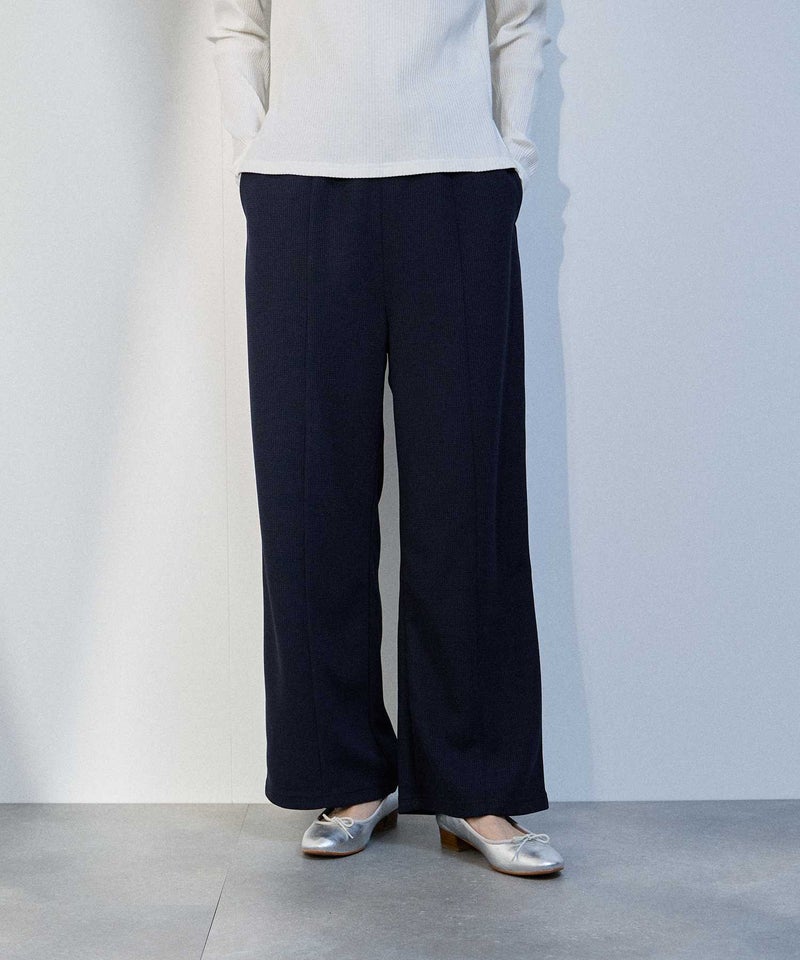 milli de l'air ワッフルイージーワイドパンツ レディース商品画像-2