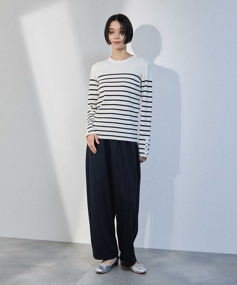 [期間限定価格]milli de l'air  AIRier ライトワイドパンツ レディース商品画像-10