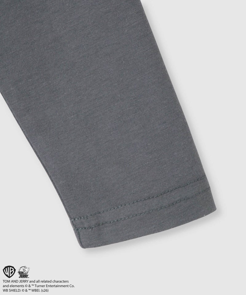 Tom and Jerry 長袖Tシャツ サガラ刺繍 キッズ メール便 対応商品商品画像-5