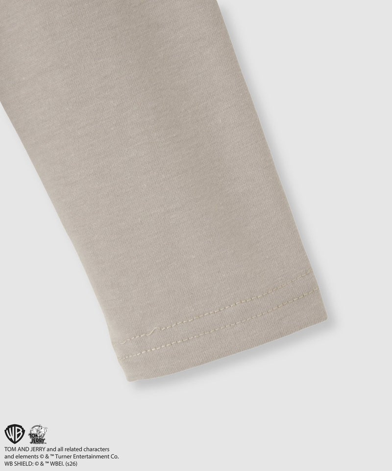 Tom and Jerry 長袖Tシャツ サガラ刺繍 キッズ メール便 対応商品商品画像-5