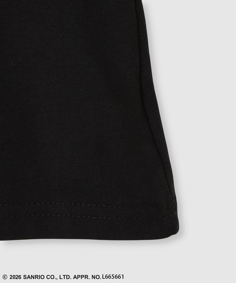 サンリオキャラクターズ クロミ 長袖Tシャツ モチーフ刺繍 キッズ メール便 対応商品商品画像-6