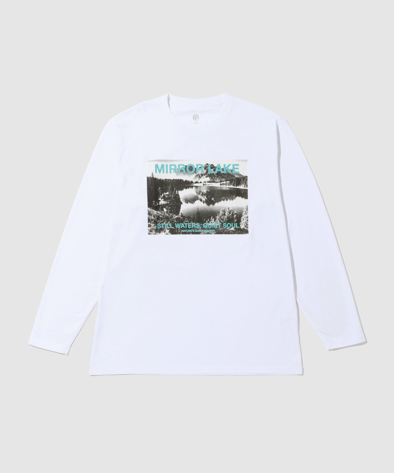 T-GRAPHICS フォトプリント長袖Tシャツ メンズ